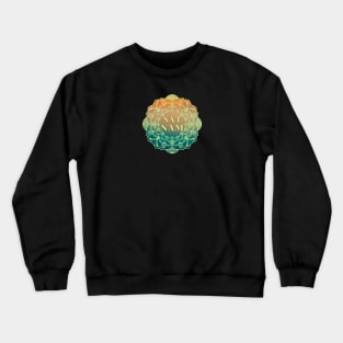 Sat Nam Retro Mandala Mantra Yoga Ayurveda Meditation Crewneck Sweatshirt